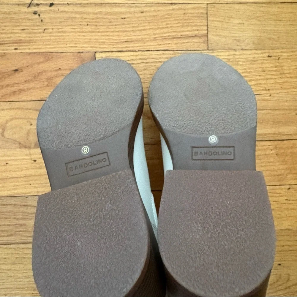 Bandolino White Chelsea Boots Size 9 - Picture 5 of 6